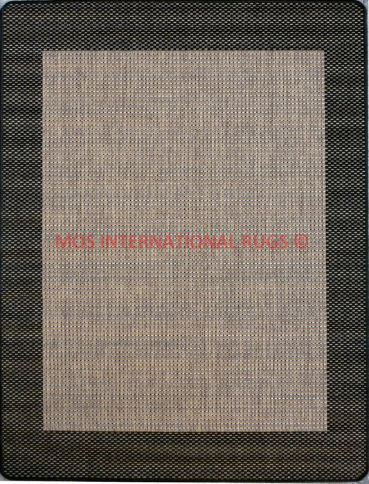 Suva Coffee Black 17/121 Hall Runner rubberbacked.