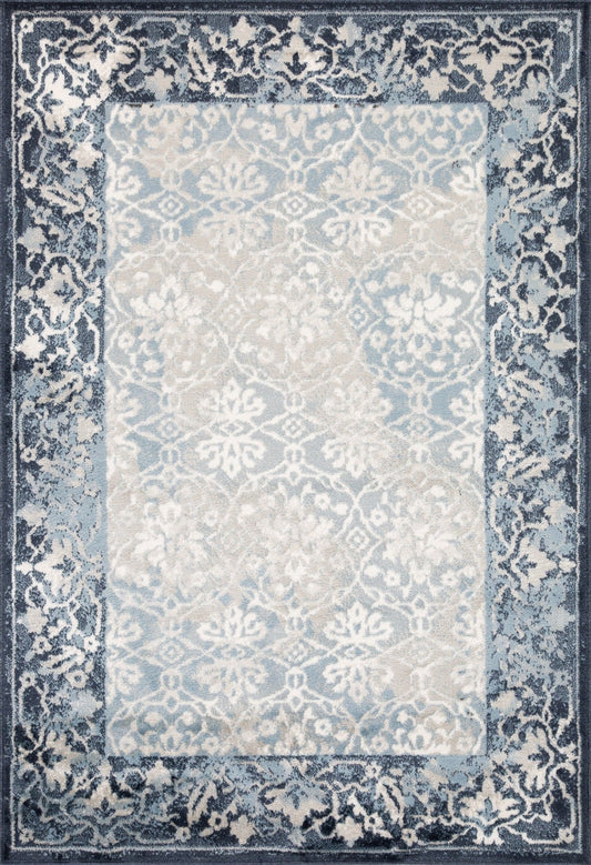 Montauke Rug Framed Lace.