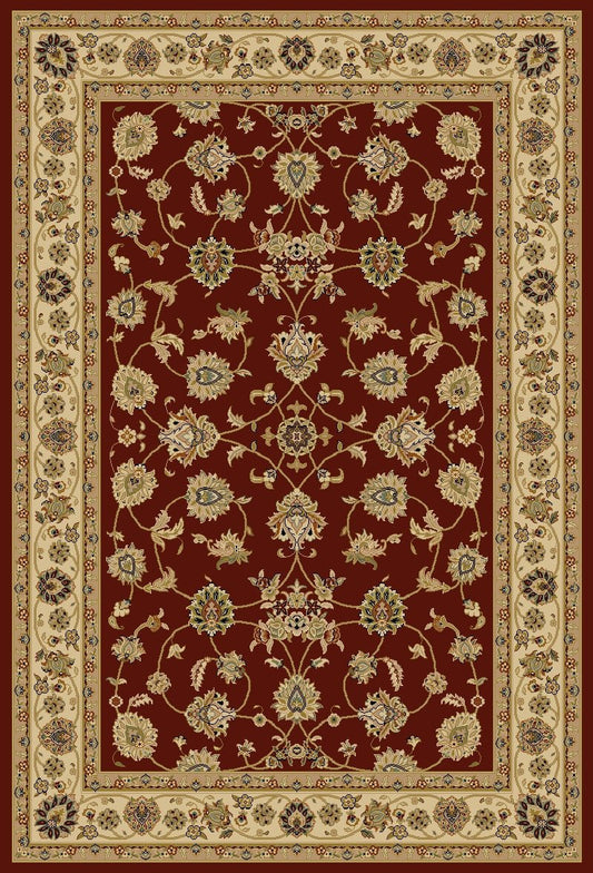 Agrabah Traditional Rug 173 Burgundy.