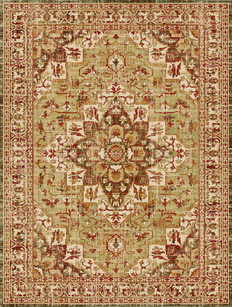 Agrabah Traditional Rug 3748 Berber.