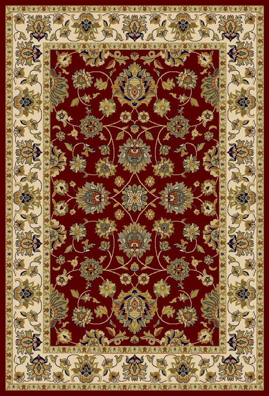 Agrabah Traditional Rug 538 Burgundy.