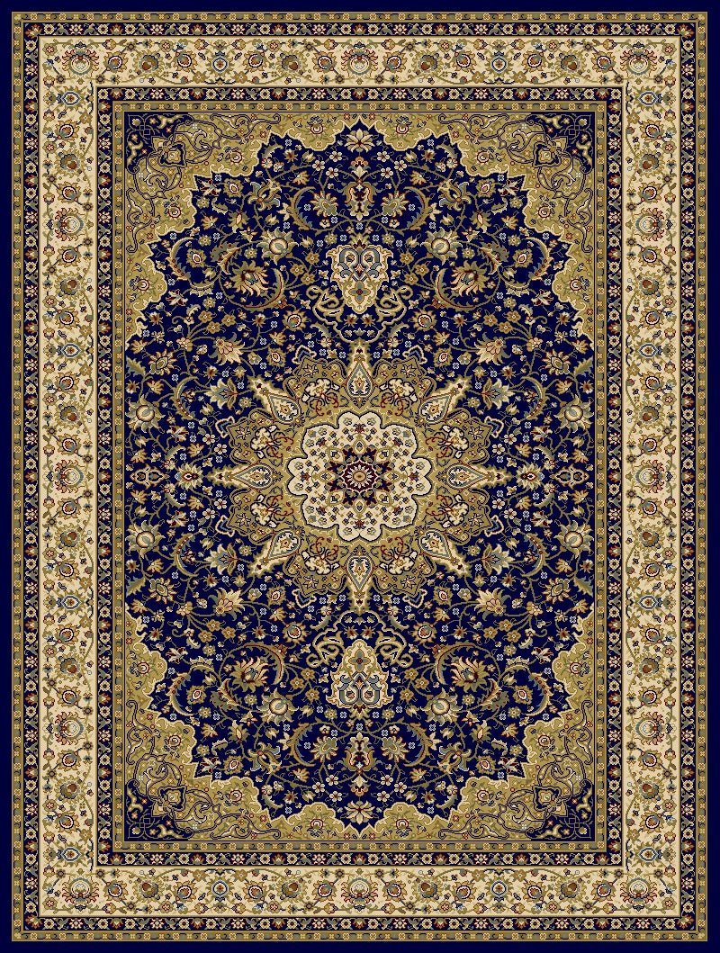 Agrabah Traditional Rug 119 Navy.