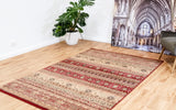 Agrabah Traditional Rug 135 Red.