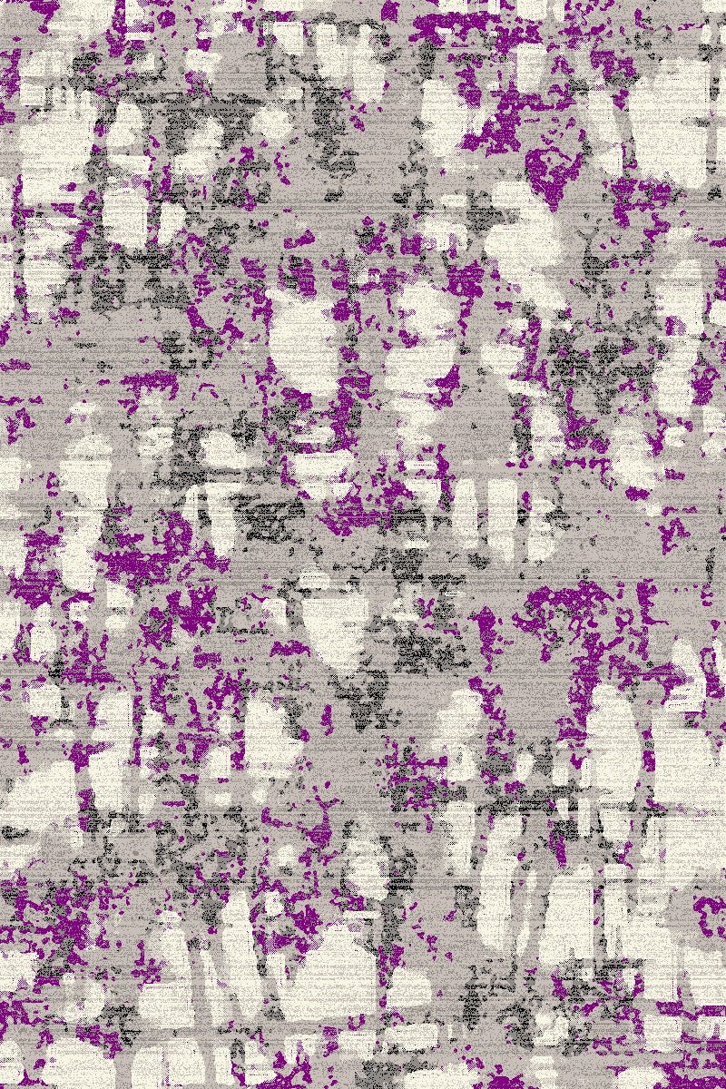 Focus rug 5362 Grey Fushia.