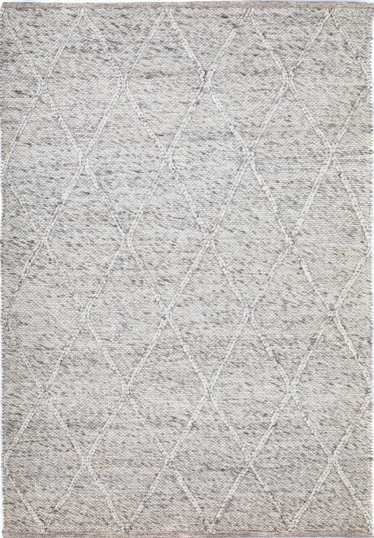 Colombo Wool Rug 1271 Light Grey.