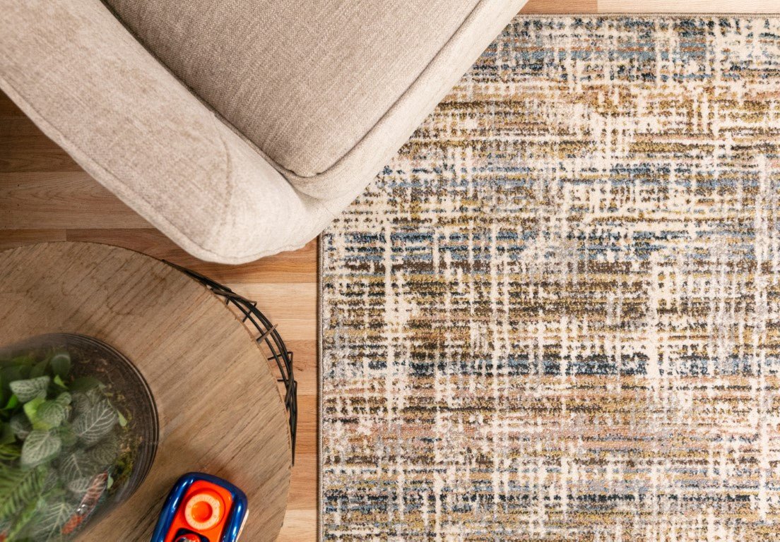 Dream Living room Rug Ivory Beige.