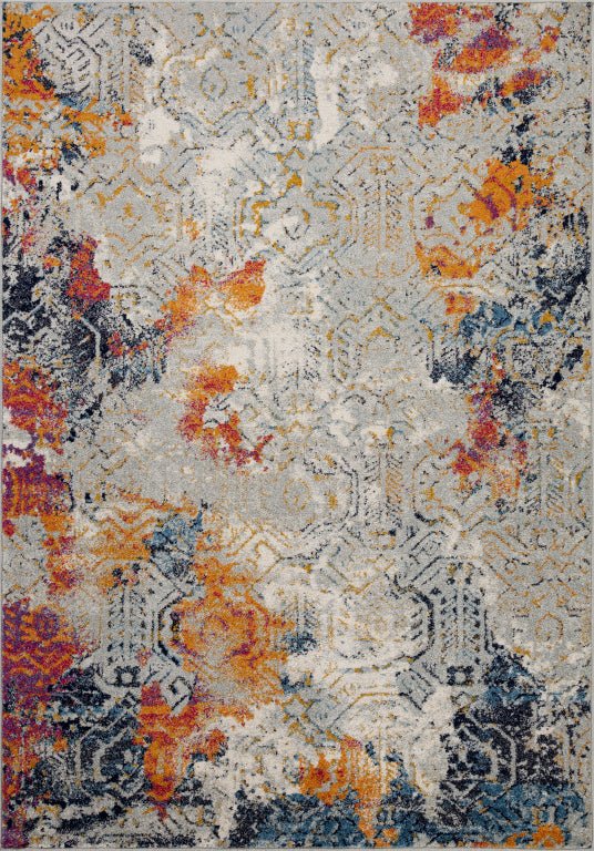 Joy Transitional Rug 2060 Ivory Multi.
