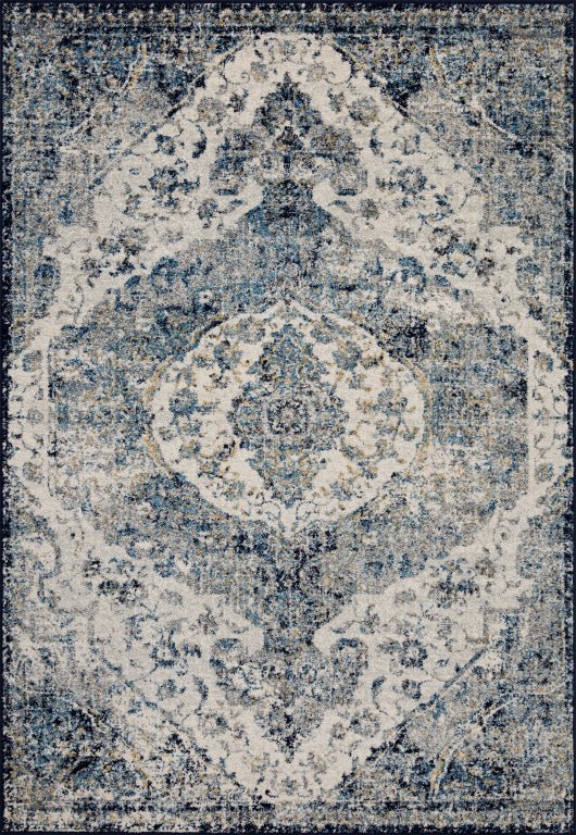 Joy Medium Rug 1801 Grey Ivory.