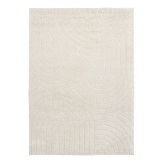 Marli Plain rug 12415 Ivory.