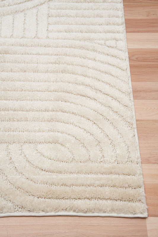 Marli Soft Large Rug 12417 Ivory.