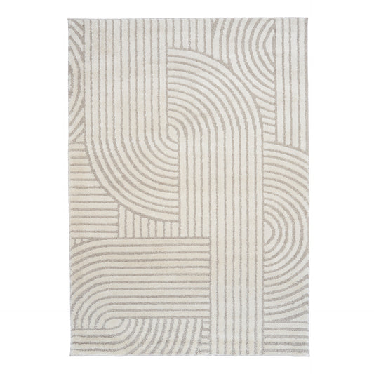 Marli Area soft Rug 12417 Ivory Beige.