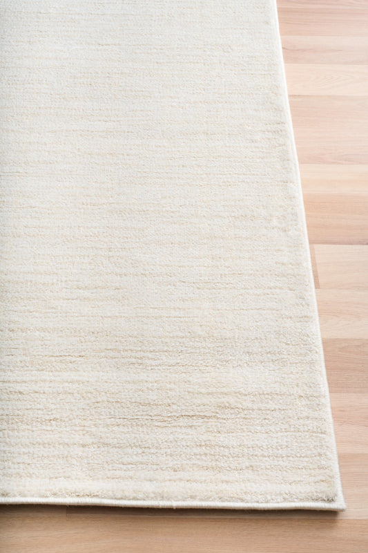 Ivory Polypropylene Area Rug , Soft & Stain Resistant , Nori - rug image 3