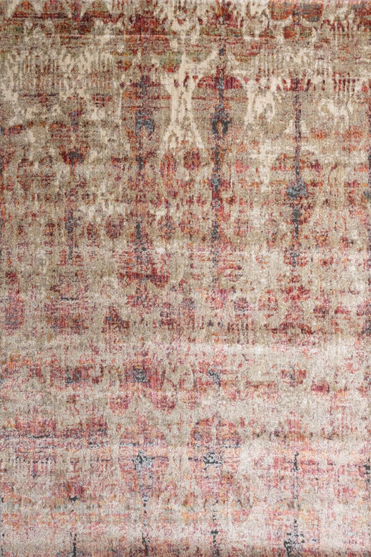 Ivory multicolor abstract area rug pattern close-up | Zarita Rug 8020 GC3 Modern Abstract Floor Rug - Rugs Point Australia