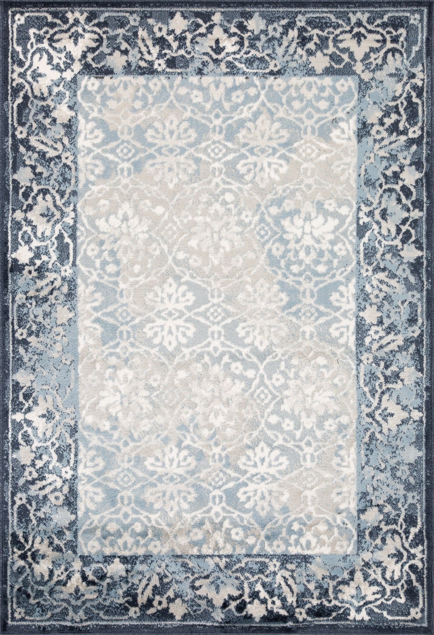 Montauke Rug Framed Lace.