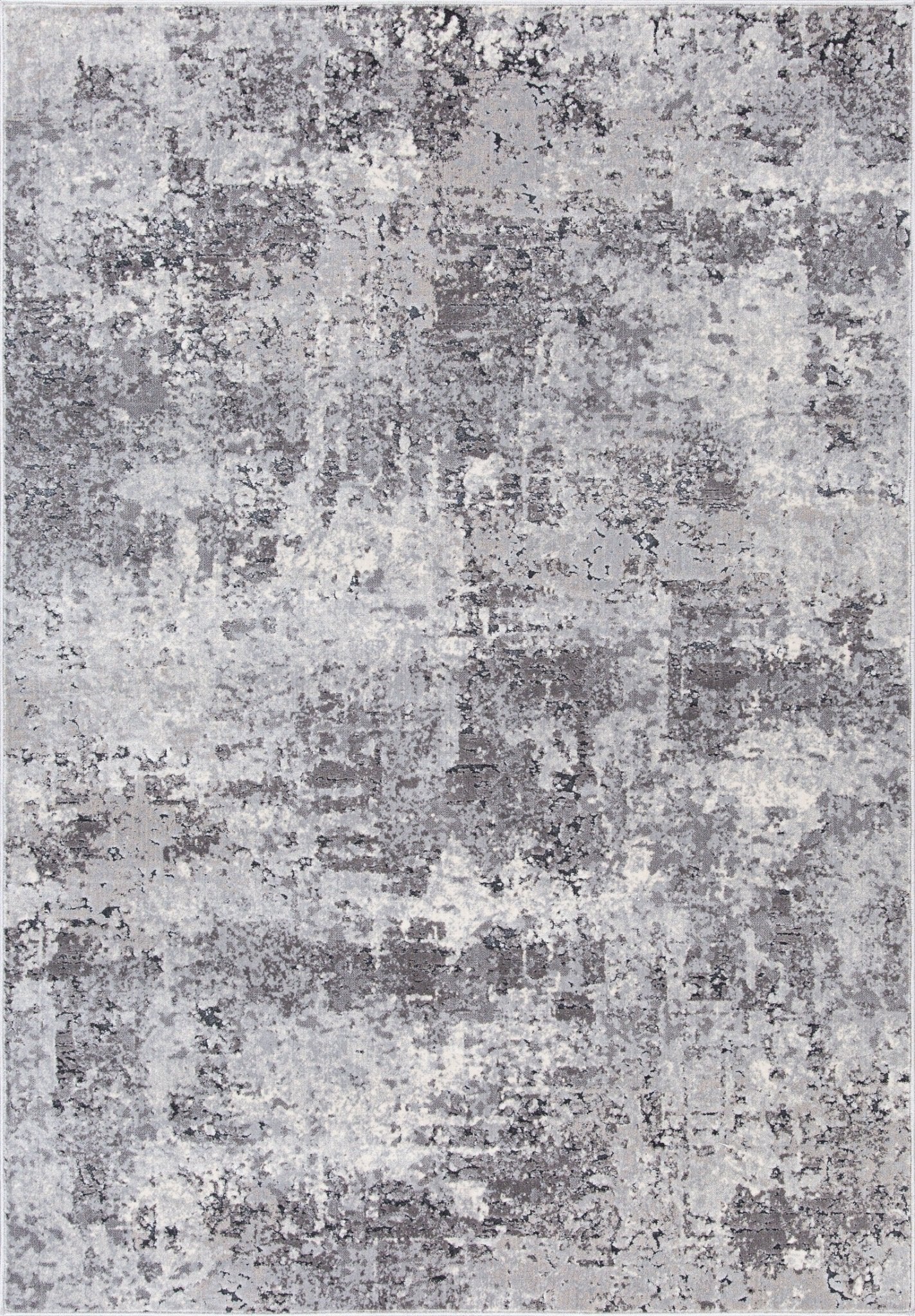 Salona Transitional rug  530 K Mid Grey colour.