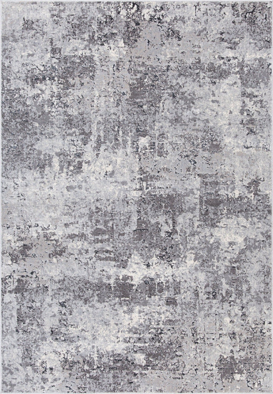 Salona Transitional rug  530 K Mid Grey colour.