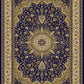 Agrabah Traditional Rug 119 Navy.