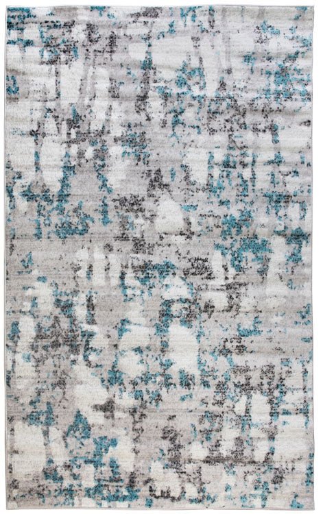 Focus rug  5362 Grey Blue.