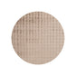 Purity Washable Round Rug Dark Beige