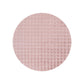 Purity Washable Round Rug Rose Pink