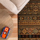 Afghan Traditional Rug Black.