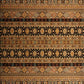 Afghan Traditional Rug Black.