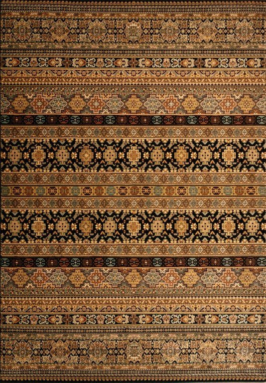 Afghan Traditional Rug Black.