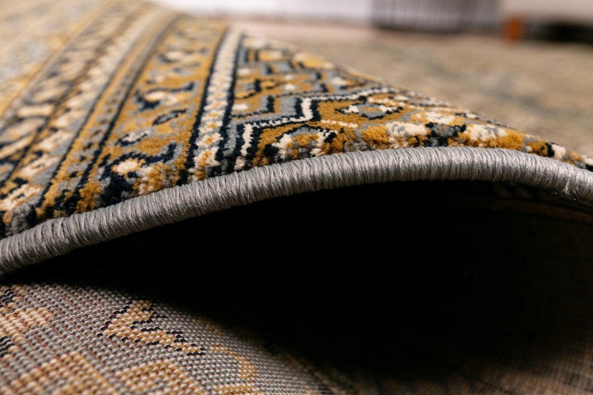 Afghan Traditional Rug Wedgwood Blue.