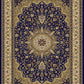 Agrabah Traditional Rug 119 Navy.