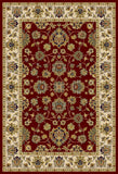 Agrabah Traditional Rug 538 Burgundy.