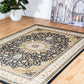 Agrabah Traditional Rug 119 Navy.