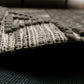 Anita  modern wool floor Rug Charcoal 10205.