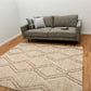 Anita Wool Modern Rug Beige.
