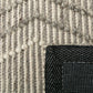 Anita Wool Modern Rug Silver Grey.