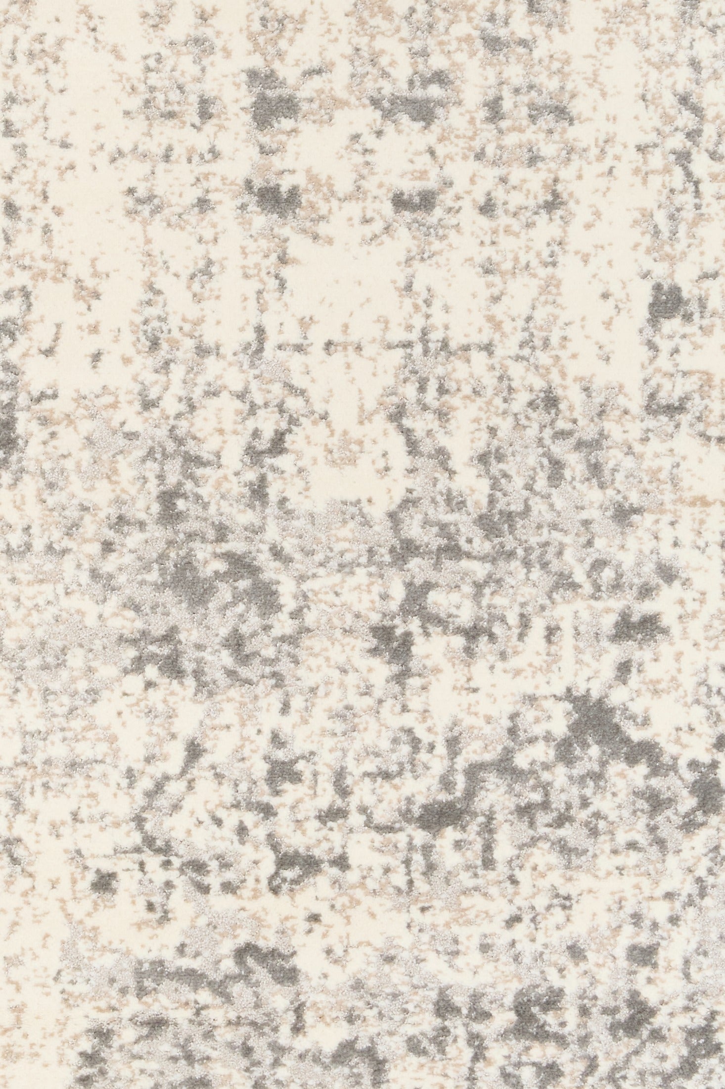 ARUBA 6908 area rug surface close-up with distressed abstract light beige and gray pattern
