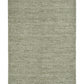 Olive green textured area rug, centered view