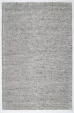Grey textured area rug, tight speckled woven pattern