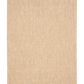 Beige woven rug panel with tight texture and clean, straight edges.