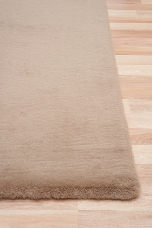 Celine Supersoft Rug Dark Beige.