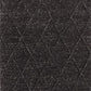 Graphite wool rug with geometric diamond pattern and short textured pile | Colombo New Zealand Wool Rug Graphite Modern Abstract Wool Area Rug - Rugs Point Australia