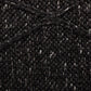 Black wool rug close-up, dense textured weave with subtle speckling | Colombo New Zealand Wool Rug Graphite Modern Abstract Wool Area Rug - Rugs Point Australia