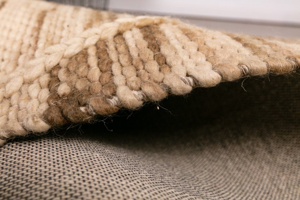 Colombo New Zealand Wool Rug Natural colour.