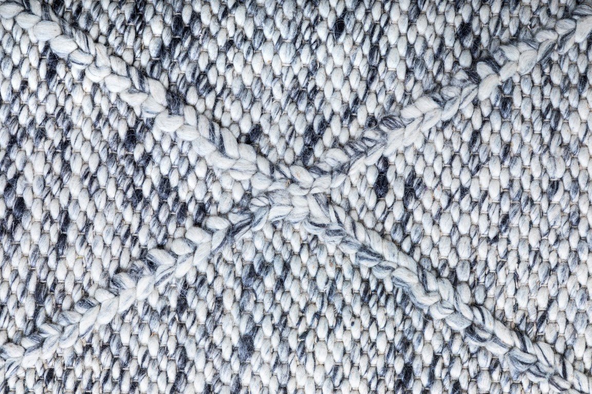 Colombo Wool Rug 1271 Grey.