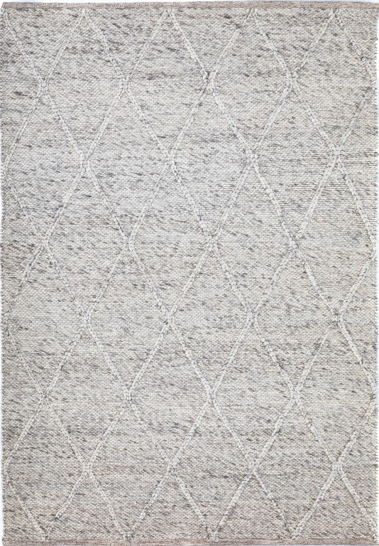 Colombo Wool Rug 1271 Light Grey.