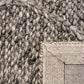 Colombo Wool Rug Dark Grey.