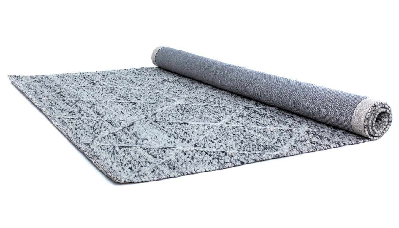 Colombo Wool Rug 1271 Grey.
