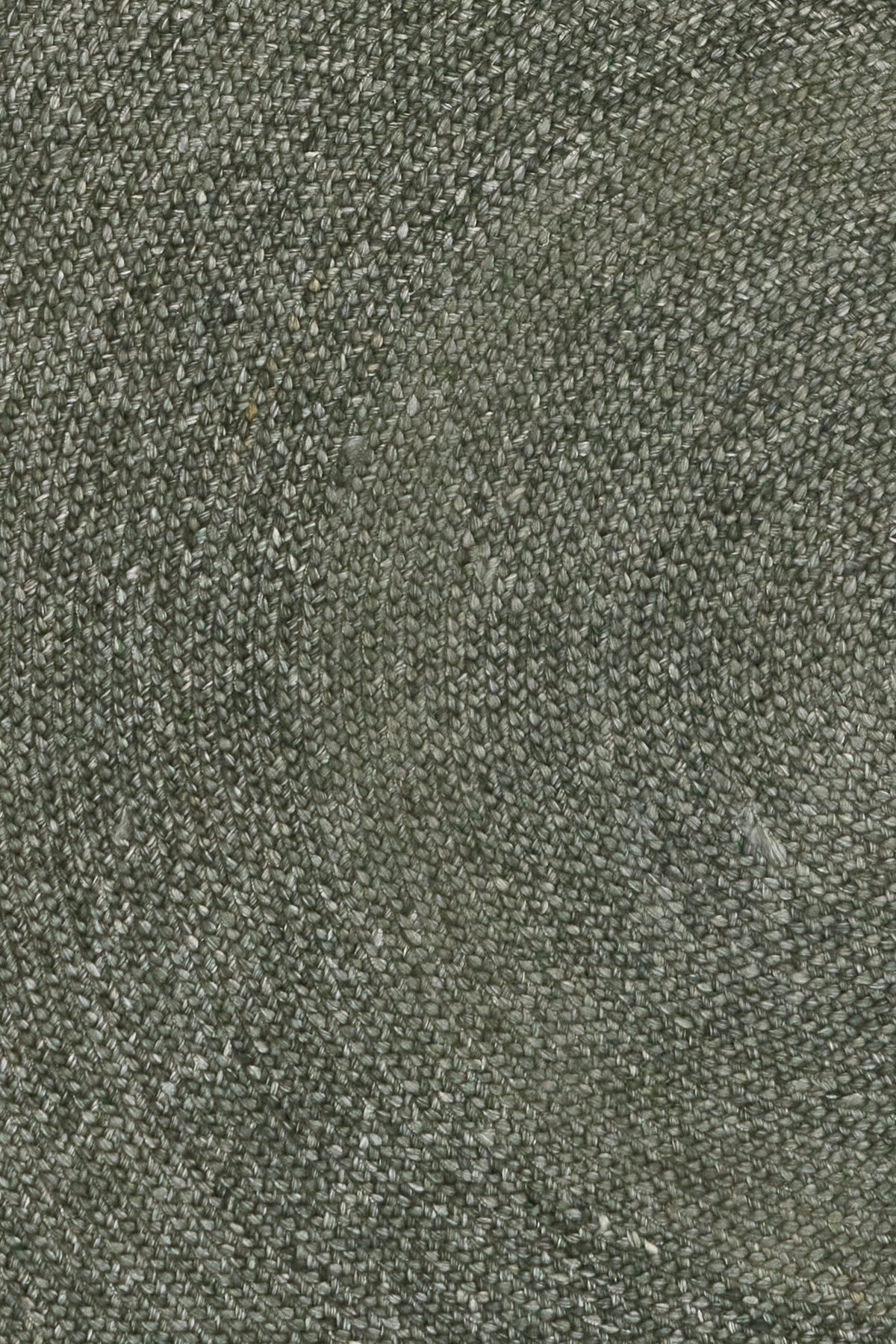 Olive woven fabric texture, close-up