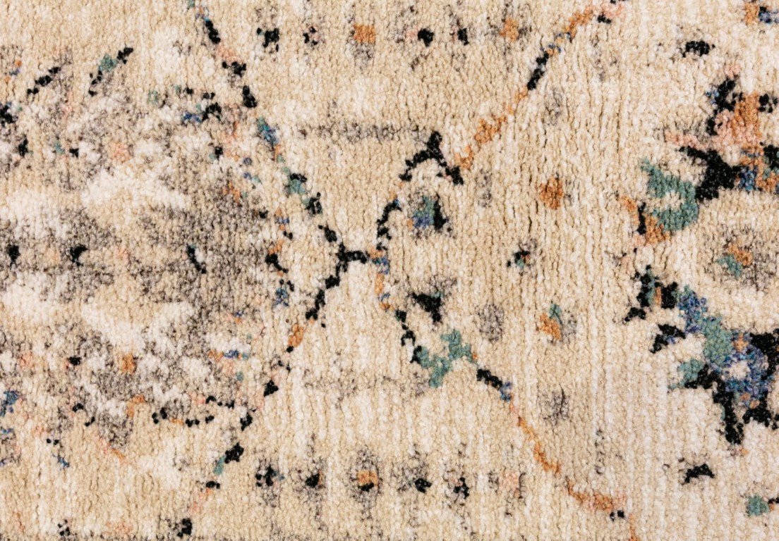 Cozy Contemporary Rug 5419 Ivory Beige.