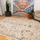 Cozy Contemporary Rug 5419 Ivory Beige.