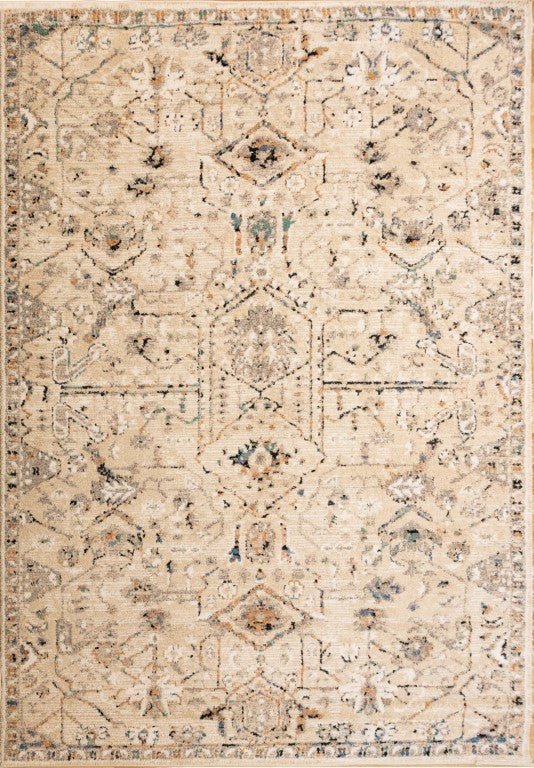 Cozy Contemporary Rug 5419 Ivory Beige.